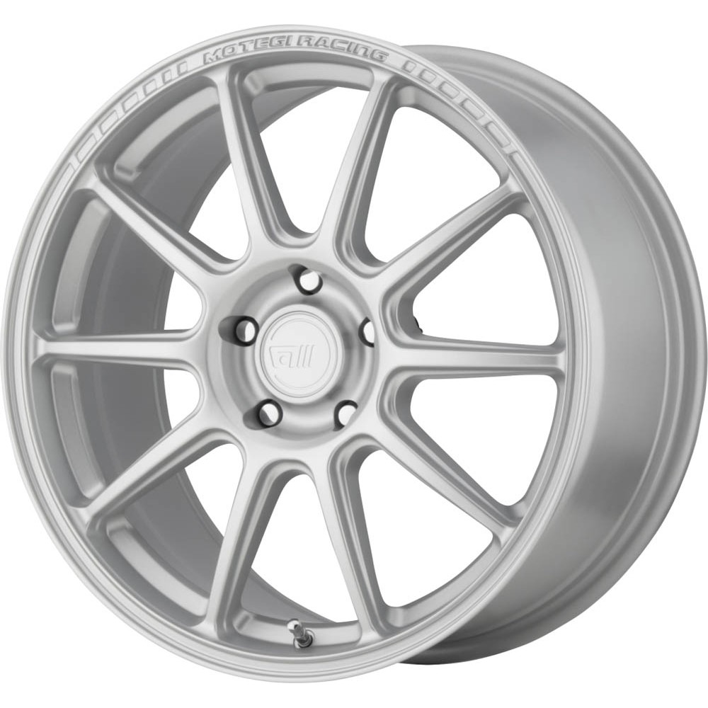 Motegi MR140 SS10 Hyper Silver Wheel (18