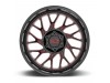 Moto Metal MO805 Gloss Black Milled With Red Tint Wheel (22