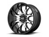 Moto Metal MO806 Gloss Black Machined Wheel (22