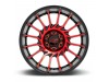 Moto Metal MO807 Gloss Black Machined With Red Tint Wheel (22