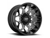 Moto Metal MO808 SNIPER Gloss Black Milled Wheel (22