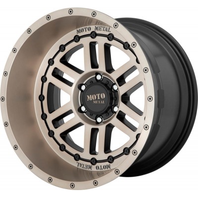 Moto Metal MO800 DEEP SIX Satin Black With Bronze Tint Wheel (20