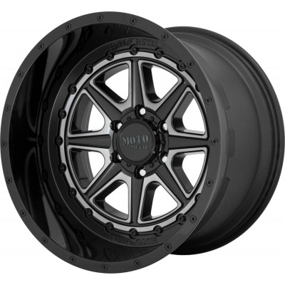 Moto Metal MO801 PHANTOM Gloss Black With Gray Tint Wheel (20