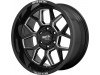 Moto Metal MO803 BANSHEE Gloss Black Milled Wheel (20