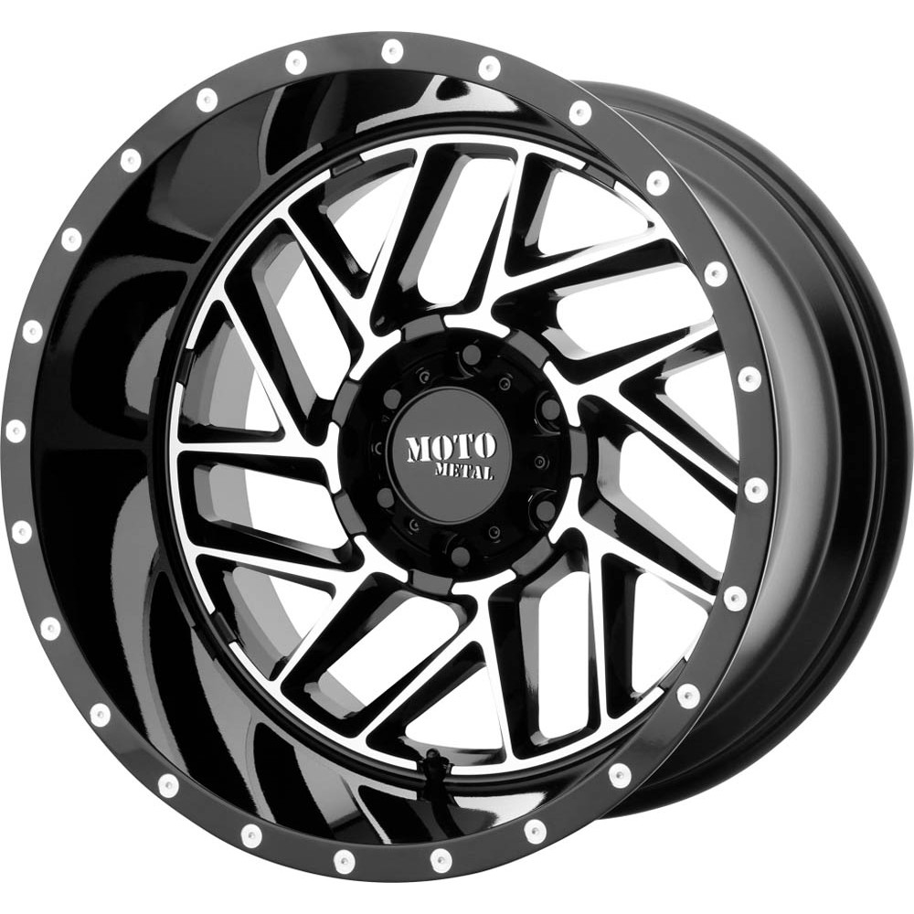 Moto Metal MO985 BREAKOUT Gloss Black Machined Wheel (20