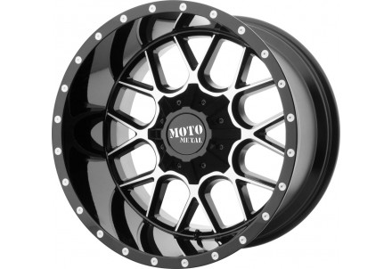 Moto Metal MO986 SIEGE Gloss Black Machined Wheel 20" x 9" | Chevrolet Tahoe 2021-2023