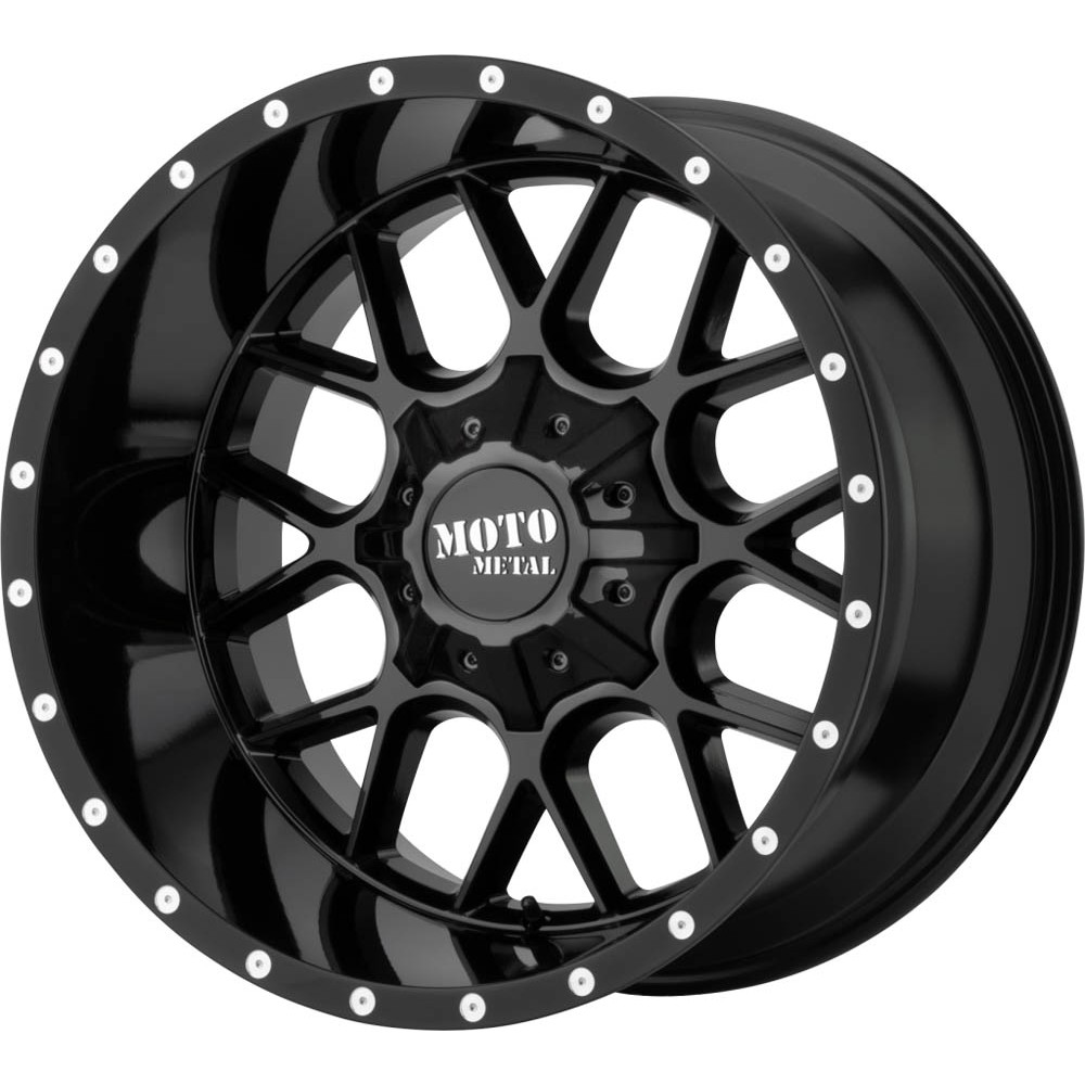 Moto Metal MO986 SIEGE Gloss Black Wheel (22