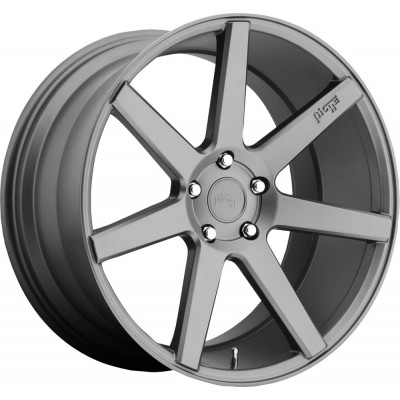 Niche 1PC M149 VERONA MATTE GUN METAL Wheel (19