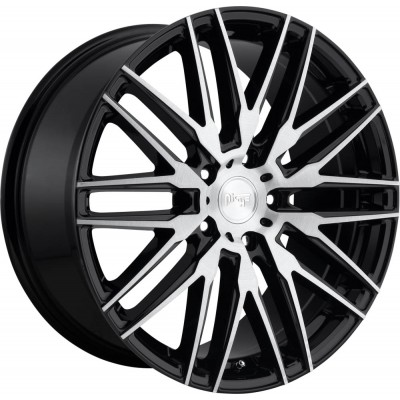 Niche 1PC M165 ANZIO GLOSS BLACK BRUSHED Wheel (20