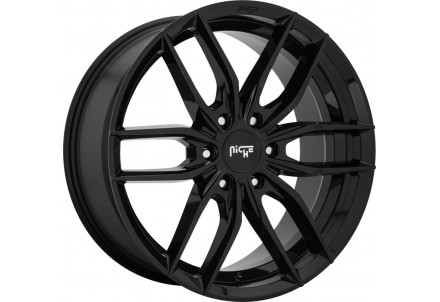 Niche 1PC M209 VOSSO GLOSS BLACK Wheel 22" x 9.5" | Chevrolet Silverado 1500 2019-2022