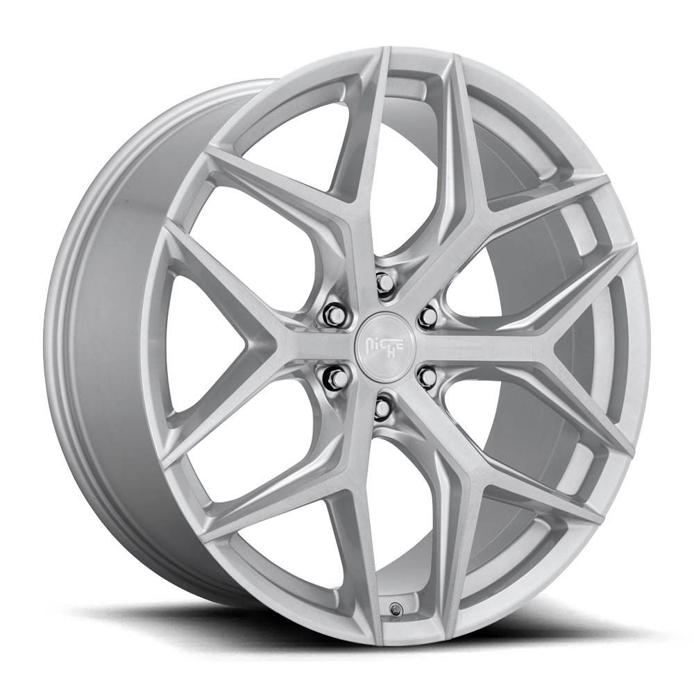 Niche M233 VICE SUV GLOSS SILVER BRUSHED Wheel (24