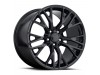 Factory Reproductions FR 22 C7 ZO6 Corvette Gloss Black Wheel (18" x 9.5", +57 Offset, 5x4.75 Bolt Pattern, 70.3mm Hub) vzn119446