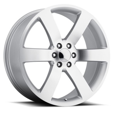 Factory Reproductions FR 32 Trailblazer SS Silver Machine Face Wheel (24" x 10", +31 Offset, 6x5.5 Bolt Pattern, 78.1mm Hub) vzn119458