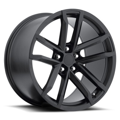 Factory Reproductions FR 41 Camaro ZL1 Satin Black Wheel (20" x 10", +23 Offset, 5x120 Bolt Pattern, 66.9mm Hub) vzn119454