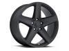 Factory Reproductions FR 63 Jeep SRT8 Satin Black Wheel (20" x 10", +50 Offset, 5x5 Bolt Pattern, 71.5mm Hub) vzn119453