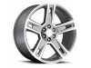 Chevrolet Silverado Gray Machine Face Wheel (22