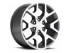 GMC Sierra Gloss Black Machine Face Wheel (22