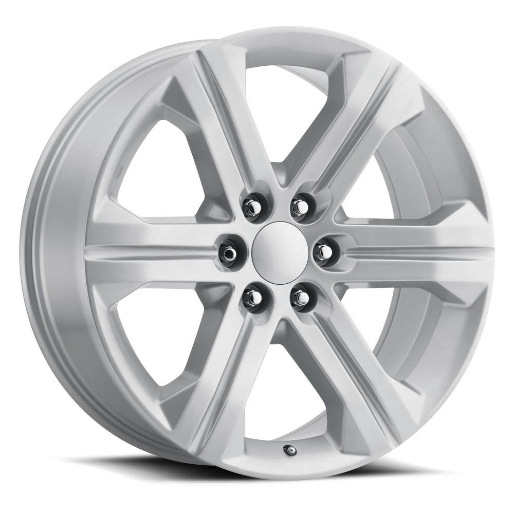 GMC Sierra Replica Silver Wheel (24" x 10", +30 Offset, 6x139.7 Bolt