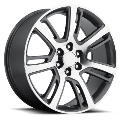 Cadillac Escalade Grey Machine Face Wheel (22