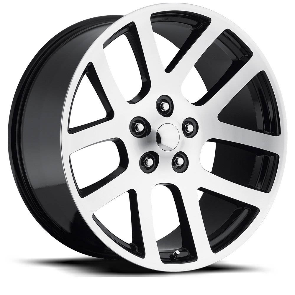 Ram Truck SRT10 Gloss Black Machine Face Wheel (24