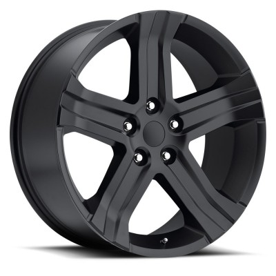 Ram Truck RT Replica Satin Black Wheel (24" x 10", +25 Offset, 5x139.7 Bolt Pattern) vzn118316