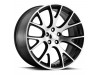 Hellcat Gloss Black Machine Face Wheel (20