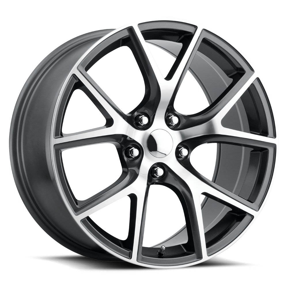 Jeep Trackhawk Grey Machine Face Wheel (20