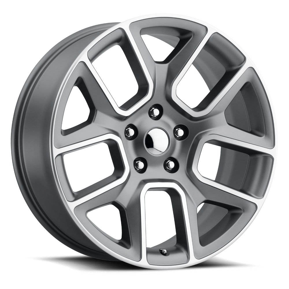 Ram Truck 1500 Satin Grey Machine Face Wheel (22