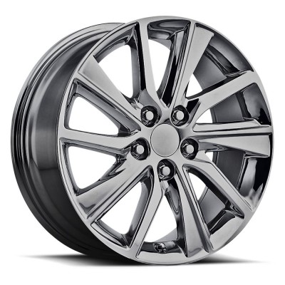 Lexus ES 300 Replica PVD Black Chrome Wheel (17" x 7", +40 Offset, 5x114.3 Bolt Pattern) vzn118318