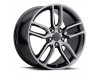 C7 Z51 Corvette Replica PVD Black Chrome Wheel (19" x 10", +79 Offset, 5x120.7 Bolt Pattern) vzn118252