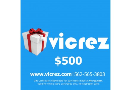 Vicrez.com $500 eGift Card