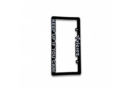 Keep Up If You Can! License Plate Frame Holder VZG100020