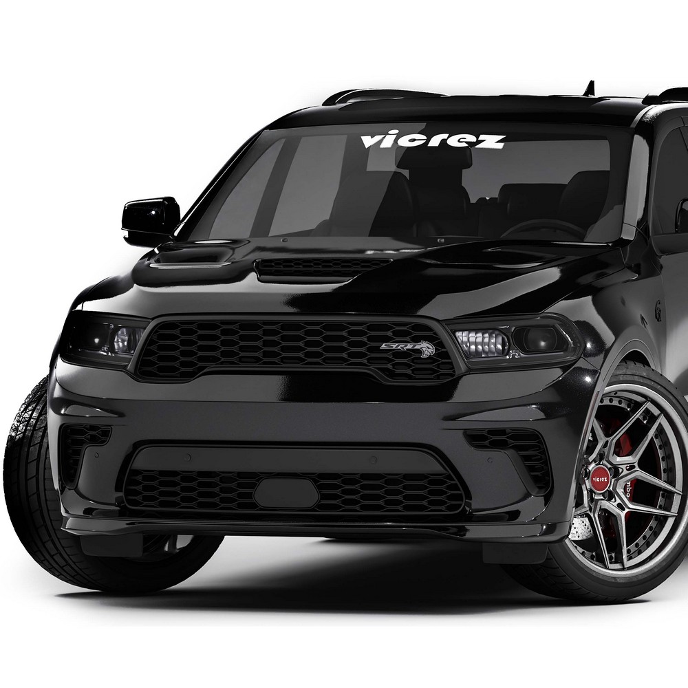 Vicrez Hellcat Style Front Lip vz102523| Dodge Durango RT, GT 2014