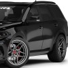 Vicrez 2021 SRT Hellcat Style Fender Flares vz102629 | Dodge Durango RT, GT 2014-2024