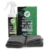 Vicrez Auto Care vac103 Restorer Pro Vinyl Wrap, Plastic and Rubber w/ Microfiber Towels kit