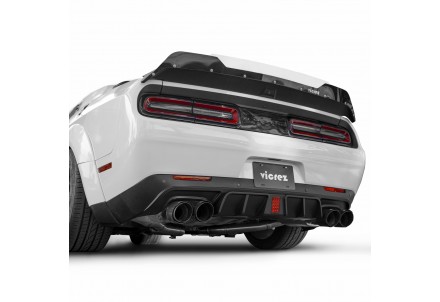 Vicrez BL Style Rear Diffuser vz102490 | Dodge Challenger 2015-2023