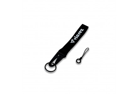 Vicrez Black Wrist Lanyard Keychain - Car Key Wristlet & Strap Holder VZG100018