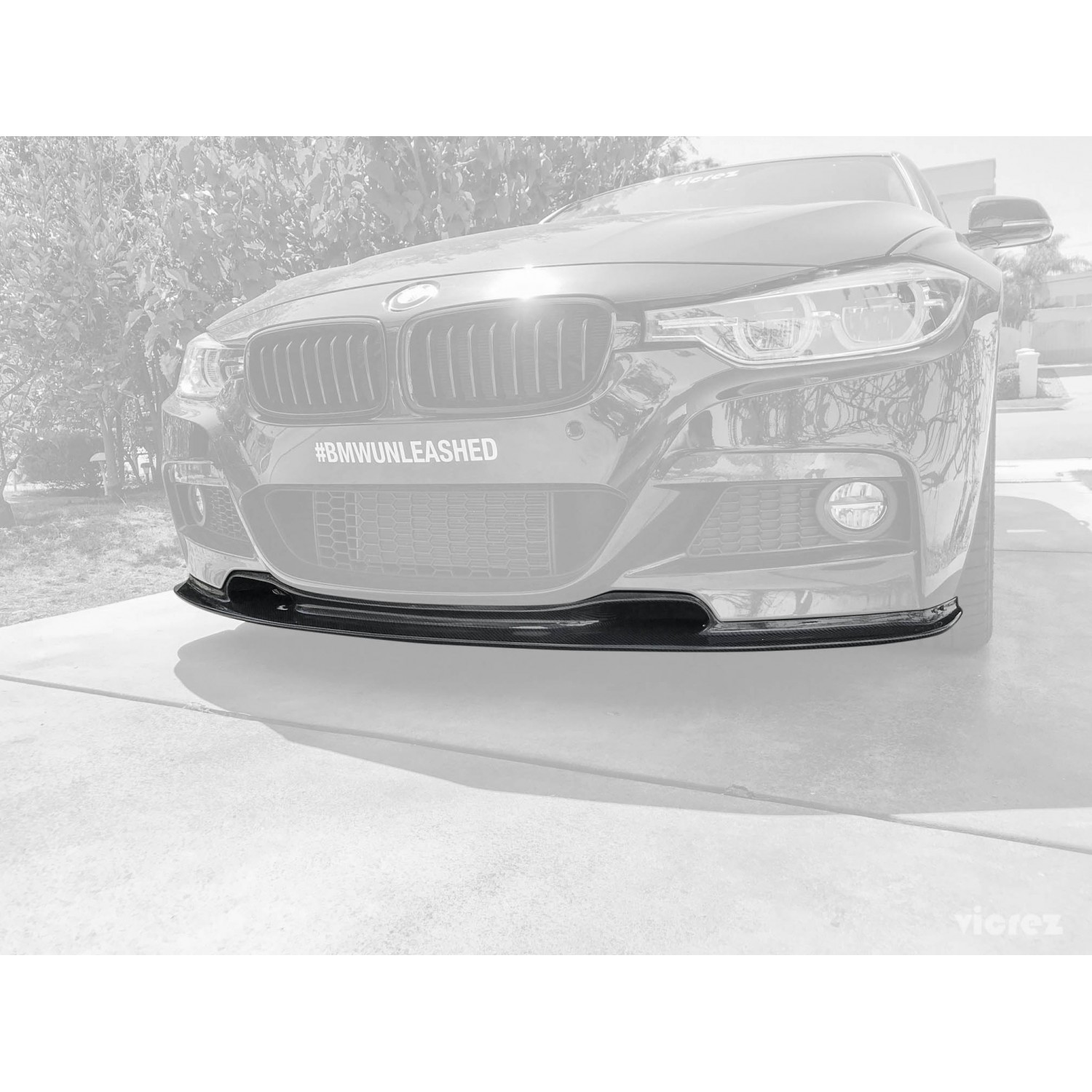 Vicrez Vz Carbon Fiber Front Lip Vz1008 Bmw 3 Series F30 12 19