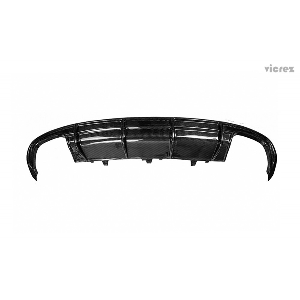 Vicrez BV Carbon Fiber Rear Diffuser vz101123 for Audi A7 Sline/ S7 2012-2015