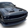 Vicrez Carbon Fiber Redeye Hood w/ Vent Scoop vz102500 | Dodge Challenger 2008-2023