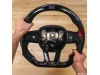 Vicrez Carbon Fiber Steering Wheel +LED Dash Display vz101781-DL | Dodge Challenger 2015-2023