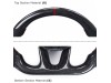 Vicrez Carbon Fiber Steering Wheel+ LED vz102540 | Toyota Corolla 2014-2018