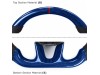Vicrez Carbon Fiber M Performance Steering Wheel + LED -V2 vz105085 | BMW M4 F82 F83