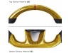 Vicrez Carbon Fiber Steering Wheel + LED Dash vz104897 | Audi RS5 2012-2022