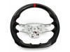 Vicrez DTR Carbon Fiber Steering Wheel vz105242 | Ford Mustang 2024-2025
