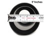 Vicrez Exhaust Tip 5" Inches Ceramic Black Set vzp102892 | Dodge Durango 392 SRT Hellcat 2018-2023 