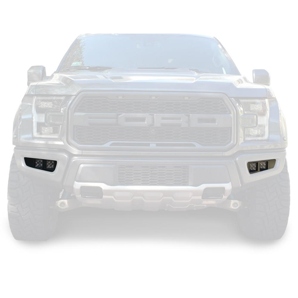 Vicrez Fog Lamp with Cover Driver and Passenger Side Raptor Style vz101955 | Ford F150 2021-2023