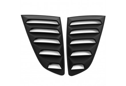 Vicrez LV Quarter Window Louvers vz100289 | Ford Mustang 2015-2023