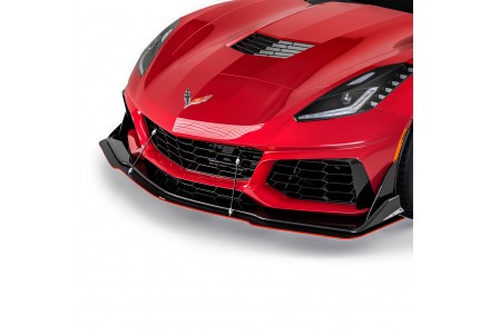 Vicrez Front Bumper Splitter ZR1 Style vz102170 | Chevrolet Corvette C7 2014-2019