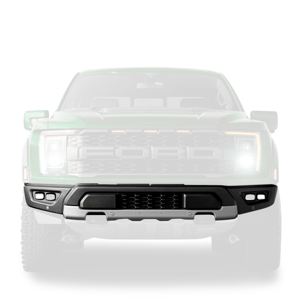 Vicrez Front Bumper with Fog Light Raptor Style vz101960 | Ford F150 2021-2023